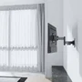 Aisens Soporte de Pared Giratorio Inclinable Nivelable para Monitores y TV de 13-32 Pulgadas hasta 20kg WT32TSR-381 Negro